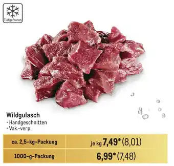 METRO Wildgulasch Angebot
