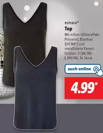 Lidl esmara Top Angebot