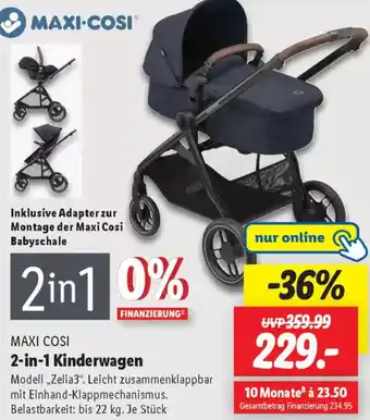 Lidl MAXI COSI 2-in-1 Kinderwagen Angebot