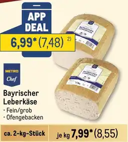 METRO METRO Chef Bayrischer Leberkäse Angebot