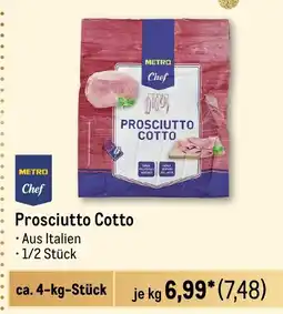 METRO METRO Chef Prosciutto Cotto Angebot