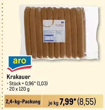 METRO aro Krakauer Angebot