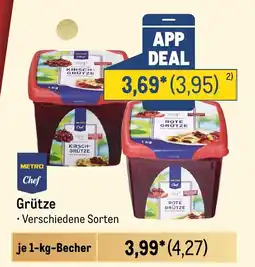 METRO METRO Chef Grütze Angebot