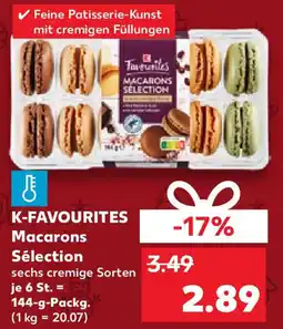 Kaufland K-FAVOURITES Macarons Sélection Angebot