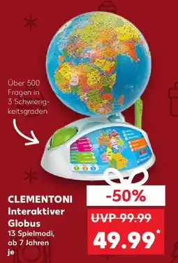 Kaufland CLEMENTONI Interaktiver Globus Angebot