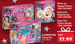 Kaufland CLEMENTONI Syling-Set Make-up- Spiegel Deluxe Angebot