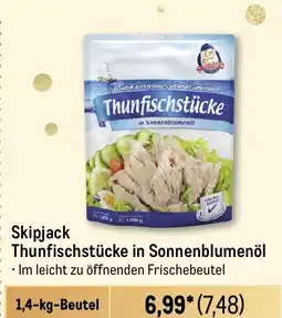 METRO Skipjack Thunfischstücke in Sonnenblumenöl Angebot