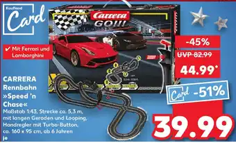 Kaufland CARRERA Rennbahn Speed 'n Chase Angebot