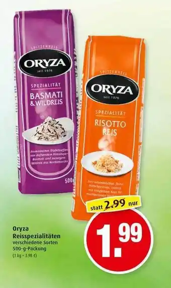 Markant Oryza Reisspezialitäten Angebot