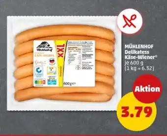 PENNY MÜHLENHOF Delikatess Käse-Wiener Angebot