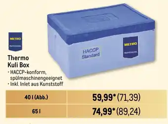 METRO METRO PROFESSIONAL Thermo Kuli Box Angebot