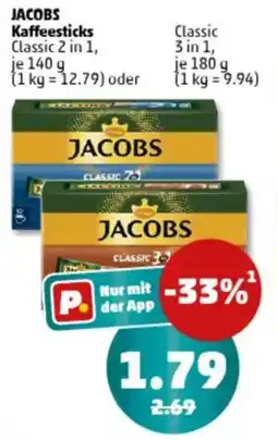 PENNY JACOBS Kaffeesticks Angebot