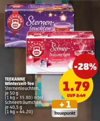 PENNY TEEKANNE Winterzeit-Tee Angebot