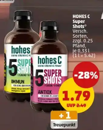 PENNY HOHES C Super Shots Angebot