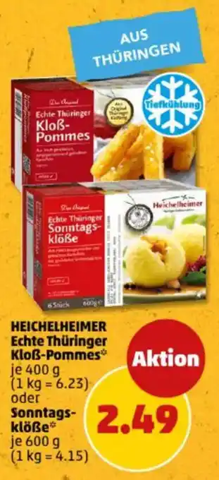 PENNY HEICHELHEIMER Echte Thüringer Kloẞ-Pommes oder Sonntags- klöße Angebot