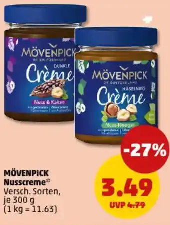 PENNY MÖVENPICK Nusscreme Angebot