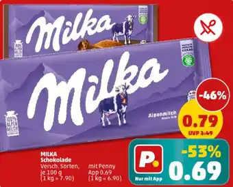 PENNY MILKA Schokolade Angebot