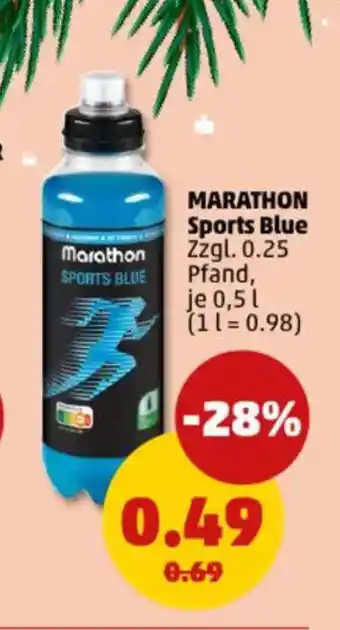 PENNY MARATHON Sports Blue Angebot