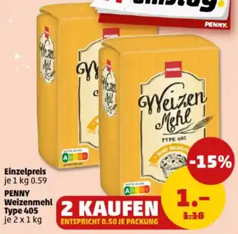 PENNY PENNY Weizenmehl Type 405 Angebot