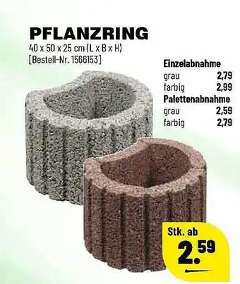 Leitermann Baumarkt Pflanzring Angebot