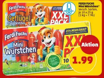 PENNY FERDI FUCHS Mini Würstchen Angebot