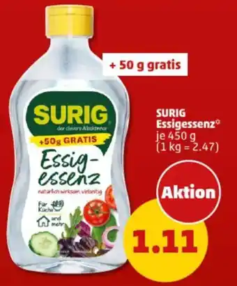 PENNY SURIG Essigessenz Angebot