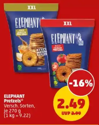 PENNY ELEPHANT Pretzels Angebot