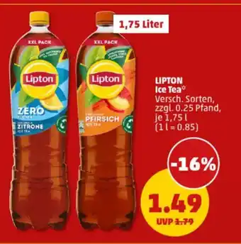 PENNY LIPTON Ice Tea Angebot