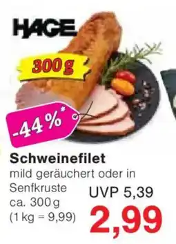 Jawoll HAGE Schweinefilet Angebot