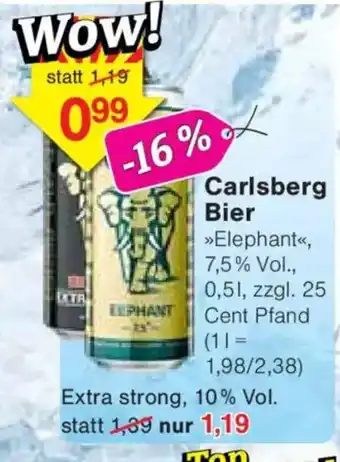 Jawoll Carlsberg Bier Angebot