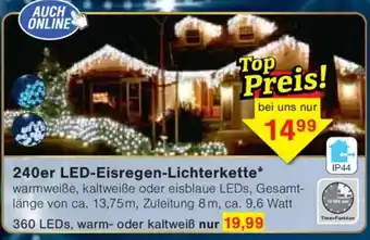 Jawoll 240er LED-Eisregen-Lichterkette Angebot