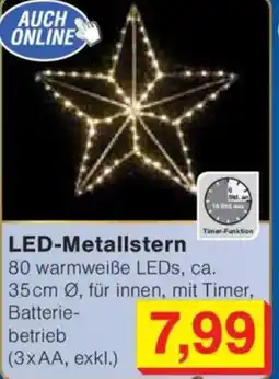 Jawoll LED-Metallstern Angebot