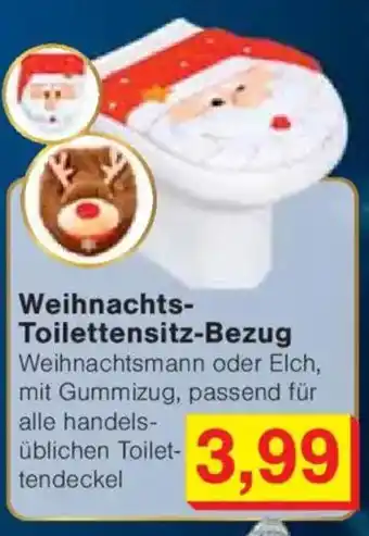 Jawoll Weihnachts- Toilettensitz-Bezug Angebot