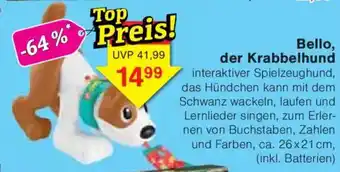 Jawoll Bello, der Krabbelhund Angebot