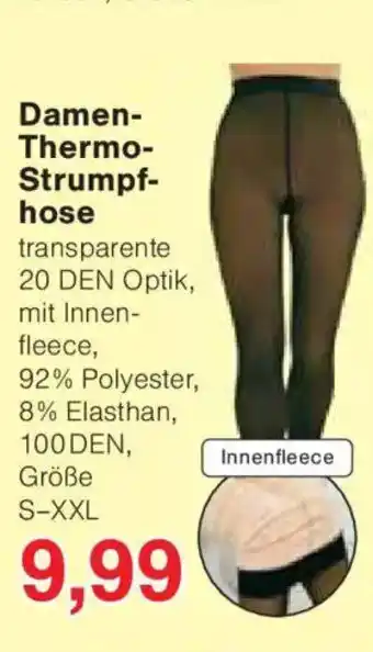 Jawoll Damen- Thermo- Strumpf- hose Angebot