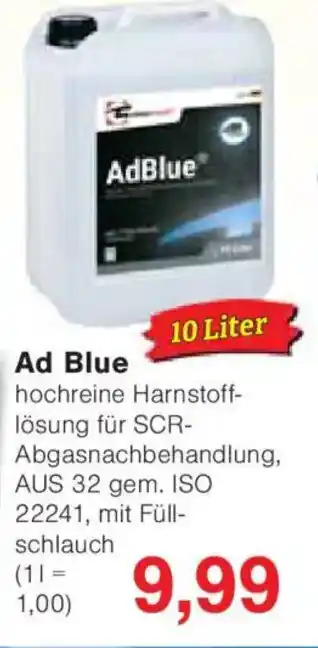 Jawoll AdBlue hochreine Angebot