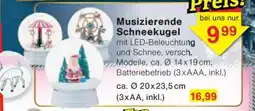 Jawoll Musizierende Schneekugel Angebot