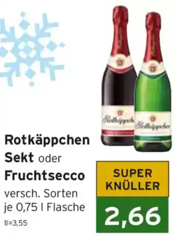 CAP Markt Rotkäppchen Sekt oder Fruchtsecco Angebot