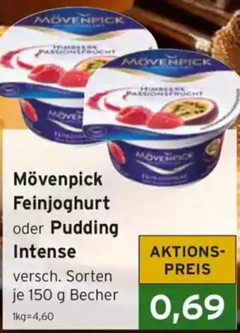 CAP Markt Mövenpick Feinjoghurt oder Pudding Intense Angebot