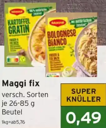 CAP Markt Maggi fix Angebot