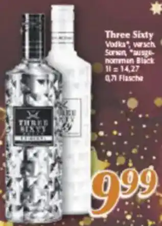 inkoop Three Sixty Vodka Angebot