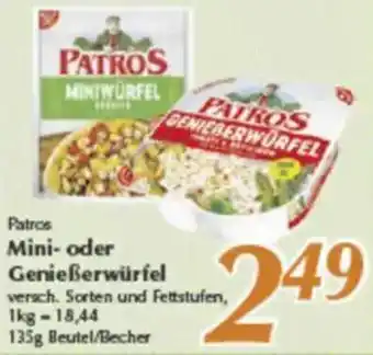 inkoop Patros Mini- oder Genießerwürfel Angebot