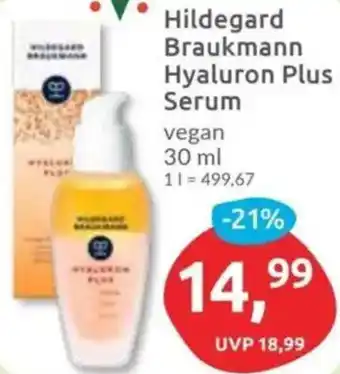 Budni Hildegard Braukmann Hyaluron Plus Serum Angebot