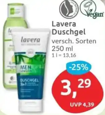 Budni Lavera Duschgel Angebot