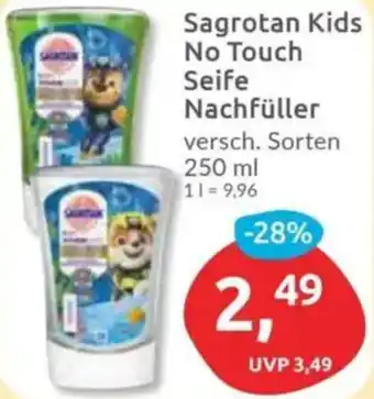 Budni Sagrotan Kids No Touch Seife Nachfüller Angebot