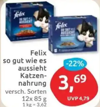 Budni Felix so gut wie es aussieht Katzennahrung Angebot