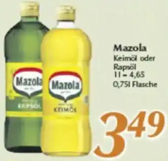 inkoop Mazola Keimöl oder Rapsöl Angebot