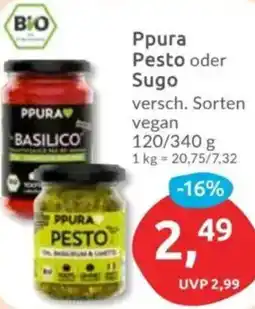 Budni Ppura Pesto oder Sugo Angebot