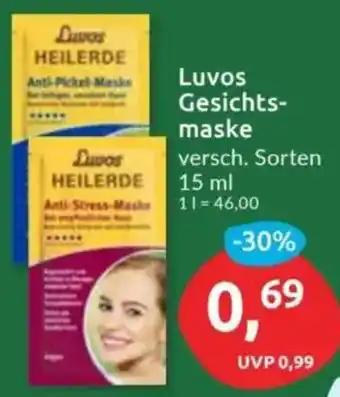 Budni Luvos Gesichtsmaske Angebot