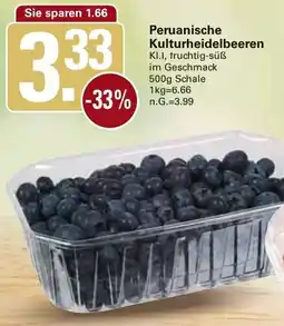 WEZ Peruanische Kulturheidelbeeren Angebot